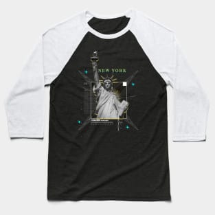 New York Liberty Baseball T-Shirt